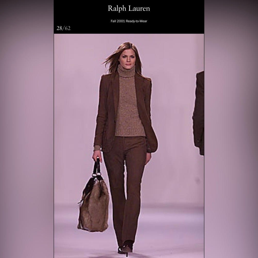 Ralph Lauren Collection Fall 2001 Springbok Hair Shoulder Bag - Picture 2 of 6
